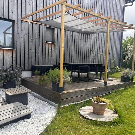 Moderne Ferienwohnungen mit Designbad Petting Exterior foto