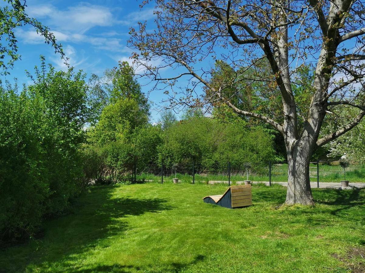 Moderne Ferienwohnungen mit Designbad Petting Exterior foto