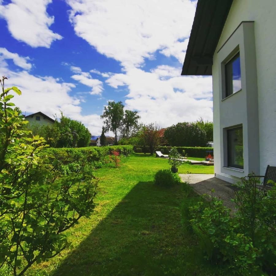 Moderne Ferienwohnungen mit Designbad Petting Exterior foto