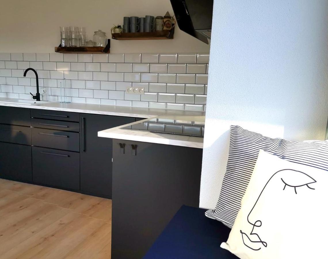Moderne Ferienwohnungen mit Designbad Petting Exterior foto